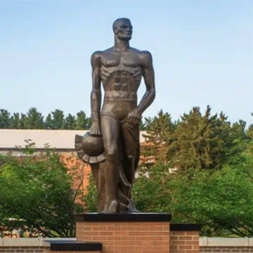 Sparty statue